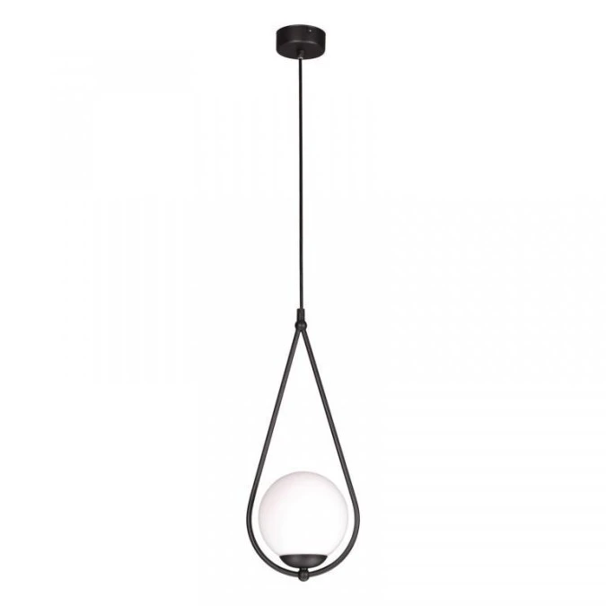 Lampa wisząca w kształcie łezki, do kuchni z serii NEVE BLACK K‑4770 Kaja Lighting - obrazek 1