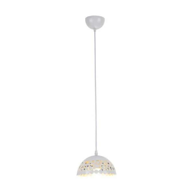 Lampa wisząca LISA WHITE 1xE27 18cm ML6138 Milagro - obrazek 1