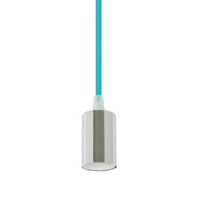 Lampa Wisząca VT‑7338 E27 Max. 60W Jasny Niebieski 3787 - obrazek 3