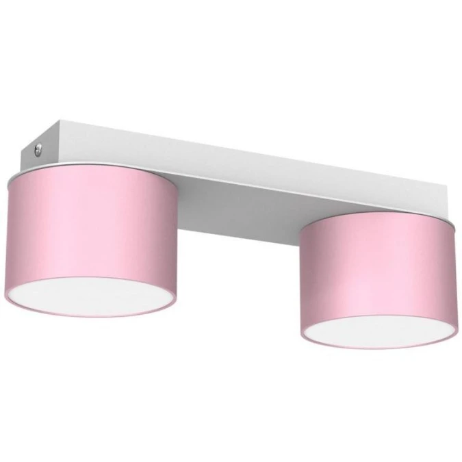 Lampa sufitowa DIXIE Pink/White 2xGX53 MLP7554 Milagro - obrazek 3