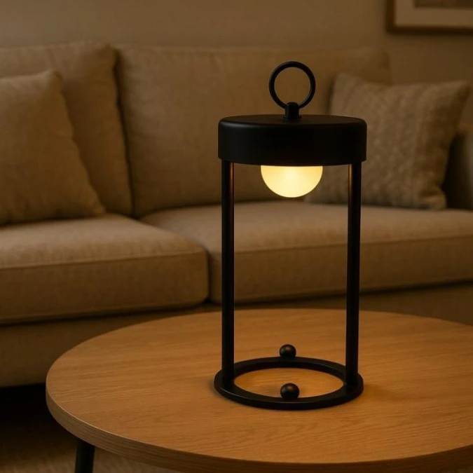 Lampka LED bezprzewodowa dotykowa stołowa z zawieszką - obrazek 3