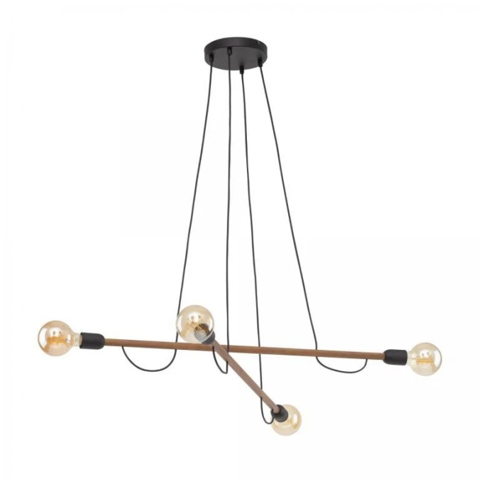 Lampa wisząca HELIX WOOD ORZECH 4949 TK Lighting - obrazek 1