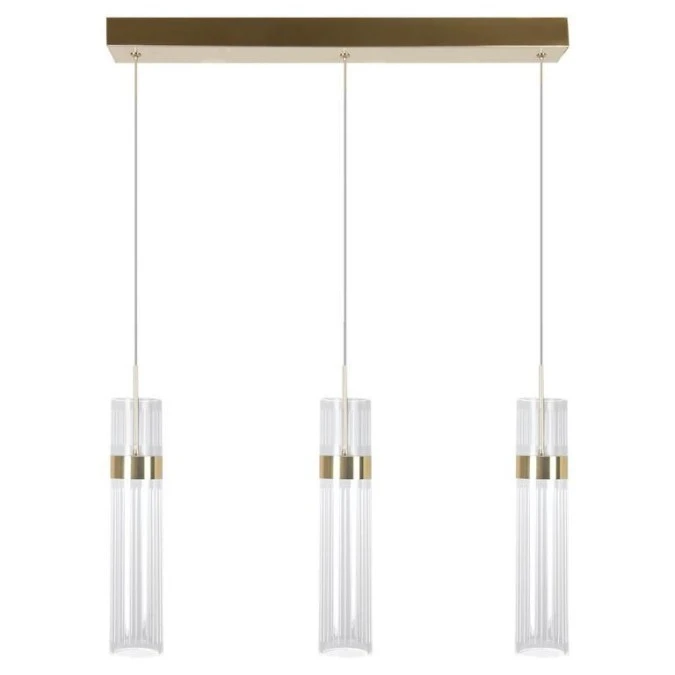 Lampa wisząca Ambiente 3 LED CCT złota LP‑1510/3L GD Light Prestige - obrazek 1
