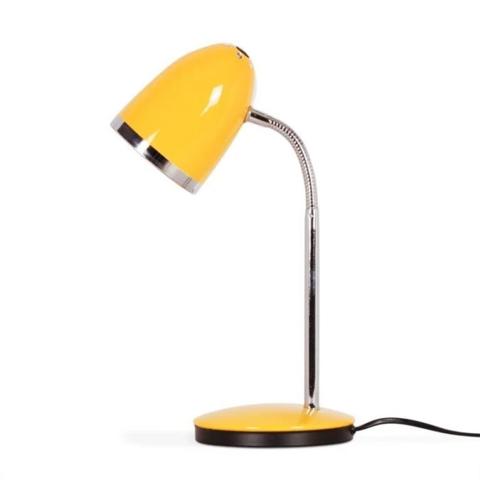 Lampka biurkowa dla ucznia KAJTEK na E27 regulowana K‑MT‑200 ŻÓŁTY Kaja Lighting - obrazek 3