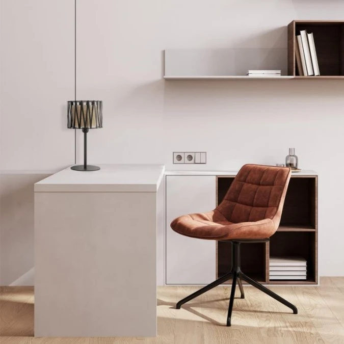 Lampka nocna HARMONY kolor Czarny 5889 TK Lighting - obrazek 2