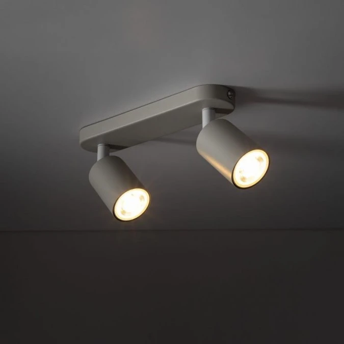 Lampa sufitowa LIVIA BEIGE z dwoma regulowanymi reflektorkami na GU10 10239 TK Lighting - obrazek 2