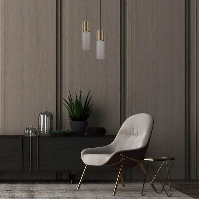 Lampa wisząca Manacor 1 złota LP‑232/1P GD Light Prestige - obrazek 3