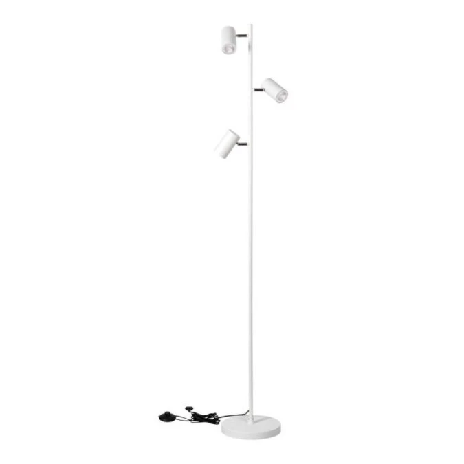 Lampa podłogowa EVALO FL 3xGU10 W‑SR 3x max 10W biały 35787 - obrazek 1
