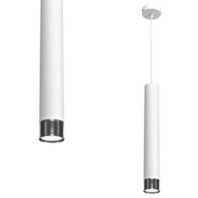 Lampa wisząca DANI WHITE/CHROME 1xGU10 MLP6227 Milagro - obrazek 1
