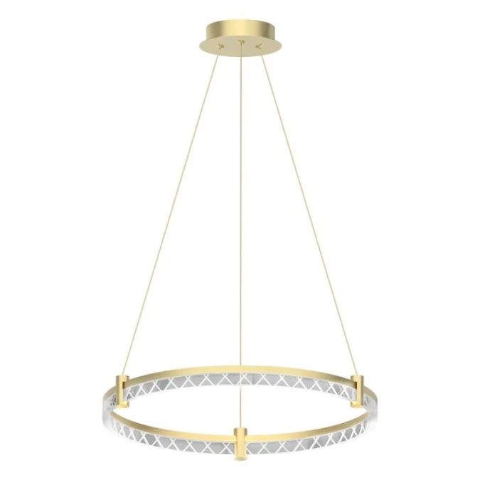 Lampa wisząca ELEGANCE 36W LED ZŁOTY 4000K 36W LED IP20 ML0996 Milagro - obrazek 1