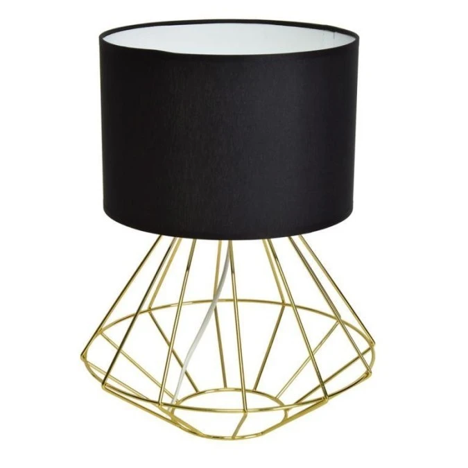 Lampa stojąca LUPO BLACK/GOLD 1xE27 MLP6272 Milagro - obrazek 1