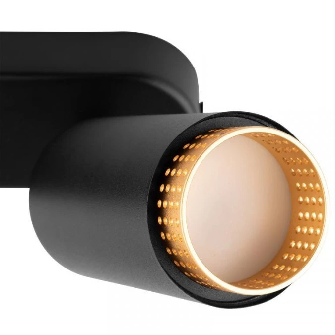 Lampa Sufitowa Reflektor 4x GU10 ELIGIS Czarny LUMILED - obrazek 3