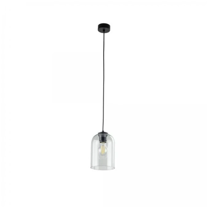 Lampa wisząca ze szklanym, zielonym kloszem 1xE27 MOLLY GREEN 1 10298 TK Lighting - obrazek 1