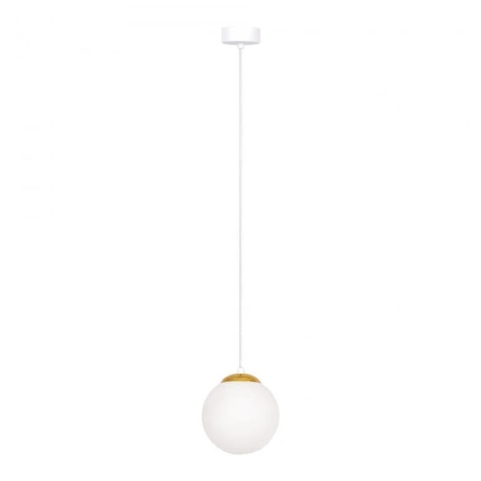 Lampa wisząca ELMO, pojedynczy szklany klosz w kształcie kuli, na E14 K‑5310 Kaja Lighting - obrazek 1