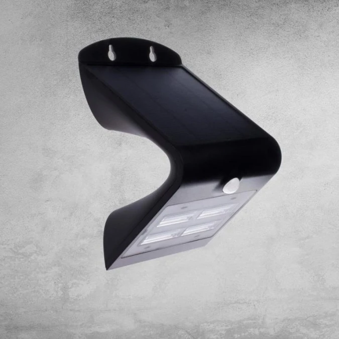 Lampka Solarna Butterfly Czarna 3,2W EKO3874 Milagro - obrazek 3