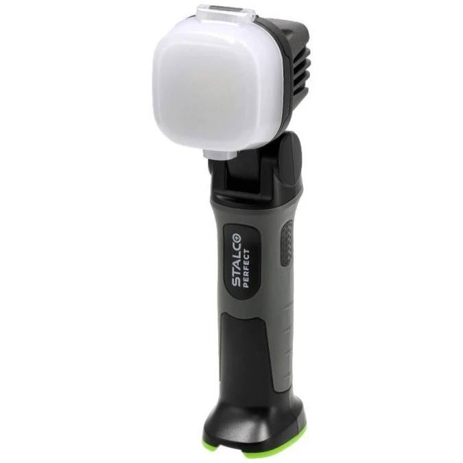 Lampa robocza aku LED H‑D10 STALCO PERFECT S‑98803 - obrazek 2