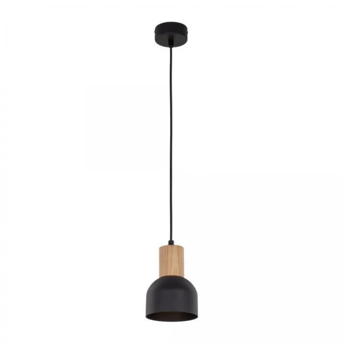 Lampa wisząca CAIRO kolor Czarny / jasne drewno 4894 TK Lighting - obrazek 1