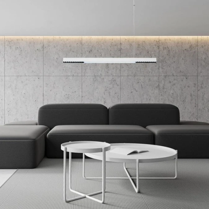 Lampa wisząca Cali L LED CCT Tuya biała LP‑1301/1P L WH Smart Light Prestige - obrazek 2