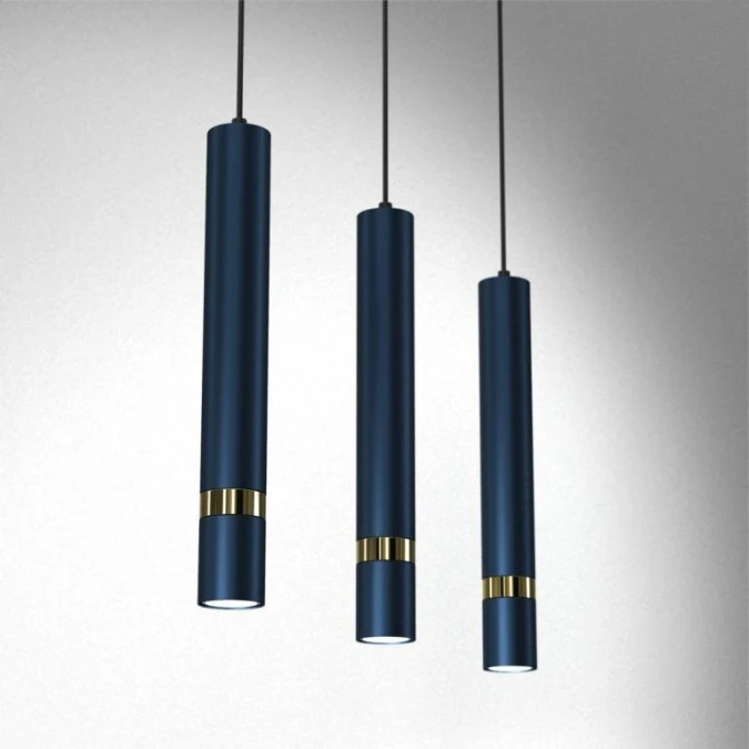 Lampa wisząca JOKER NAVY BLUE/GOLD 3xGU10 MLP7726 Milagro - obrazek 2