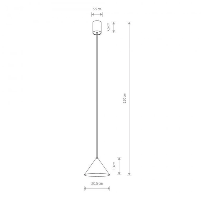 Lampa wisząca ZENITH S sage green IP20 11488 Nowodvorski - obrazek 2