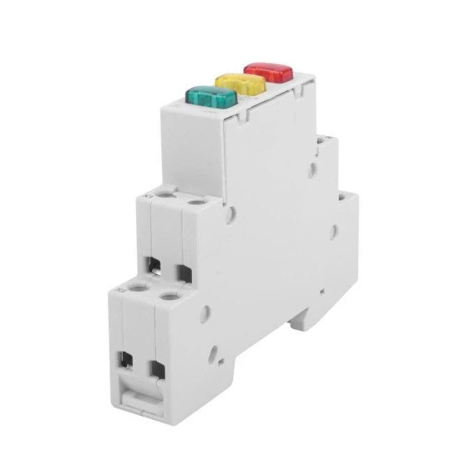 Lampka modułowa 3‑fazowa czerwona/żółta/zielona 230V 5TE5803 - obrazek 2