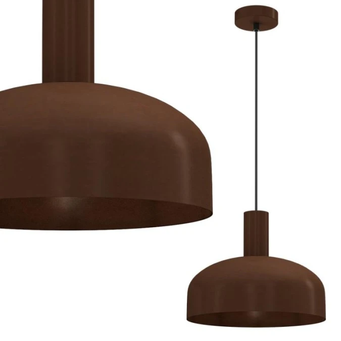 Lampa wisząca VISBY CZEKOLADOWY 1xE27 MLP1557 Milagro - obrazek 2