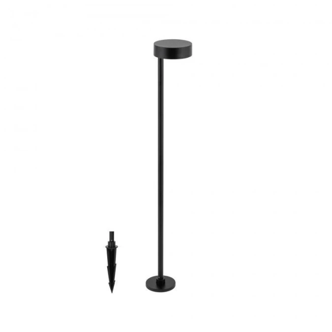 Lampa stojąco wbijana do ogrodu czarna RUBY LED 7W barwa ciepła 11542 Nowodvorski - obrazek 3