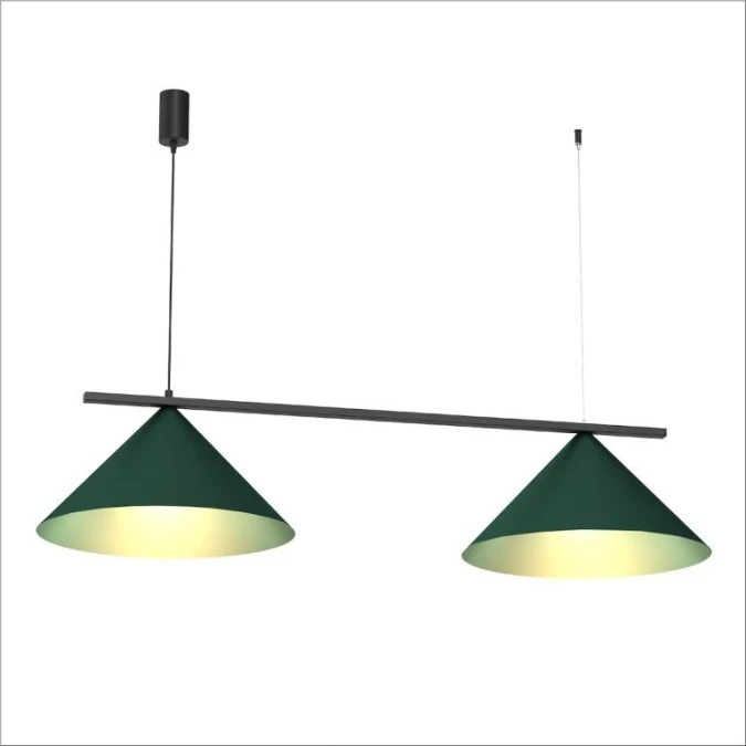 Lampa wisząca CAPITAL BLACK/GREEN 2XGX53 MLP1529 Milagro - obrazek 2