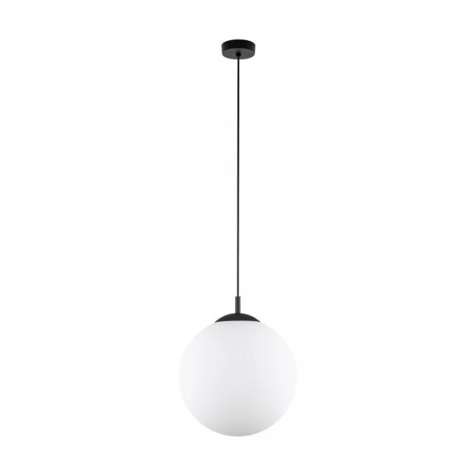 Lampa wisząca klosz‑kula z bialego szkłą 35cm średnicy ESME 5671 TK Lighting - obrazek 1