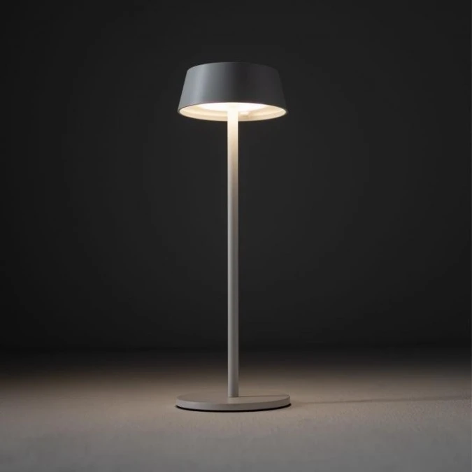 Lampa stojąca przenośna AMY LED 2W 3000K IP54 biała na taras 11531 Nowodvorski - obrazek 2