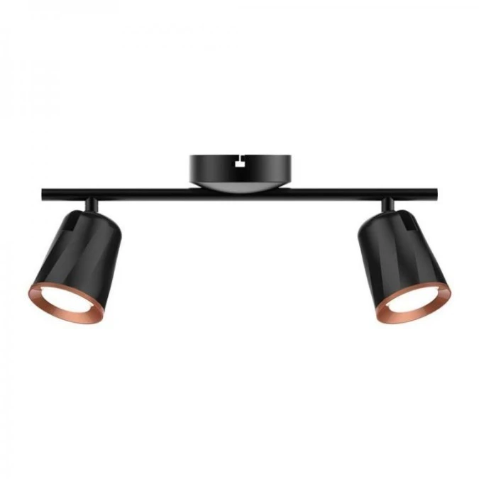 Lampa Ścienna LED 10W 1080lm 4000K IP20 Czarny 218257 - obrazek 1