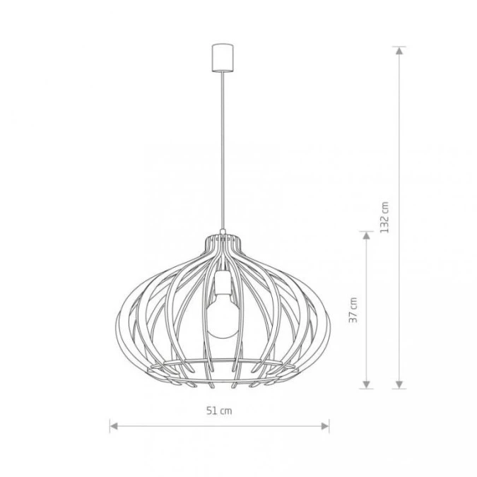 LAMPA WISZĄCA IKA I D 4174 Nowodvorski - obrazek 2