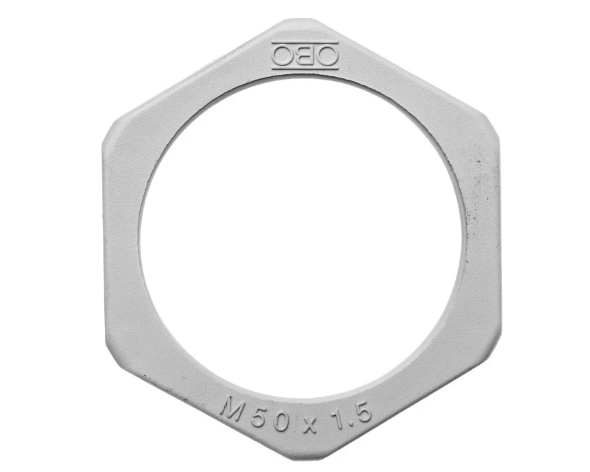 Nakrętka poliamidowa M50 jasnoszara 116 M50 LGR PA 2048965 /25szt./ - obrazek 1