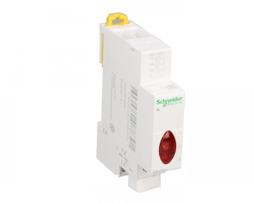 Lampka modułowa 3‑fazowa czerwona 230‑400V AC iIL A9E18327 - obrazek 3