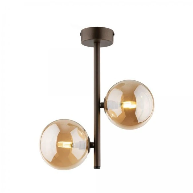 Lampa sufitowa ESTERA bursztynowe klosze 2xG9 4528 TK Lighting - obrazek 3