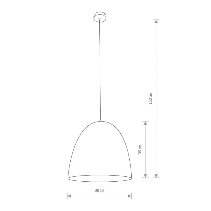 LAMPA WISZĄCA EGG M 9022 Nowodvorski - obrazek 3