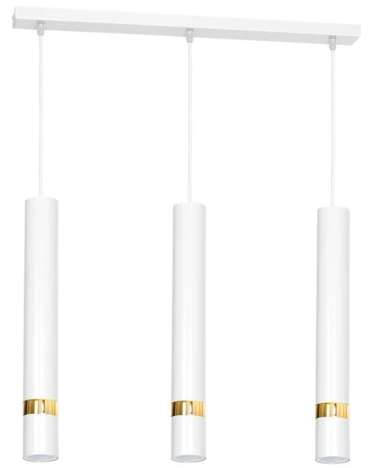 Lampa wisząca JOKER WHITE/GOLD 3xGU10 MLP6082 Milagro - obrazek 1