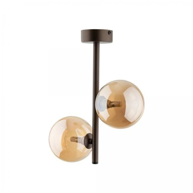 Lampa sufitowa ESTERA bursztynowe klosze 2xG9 4528 TK Lighting - obrazek 2