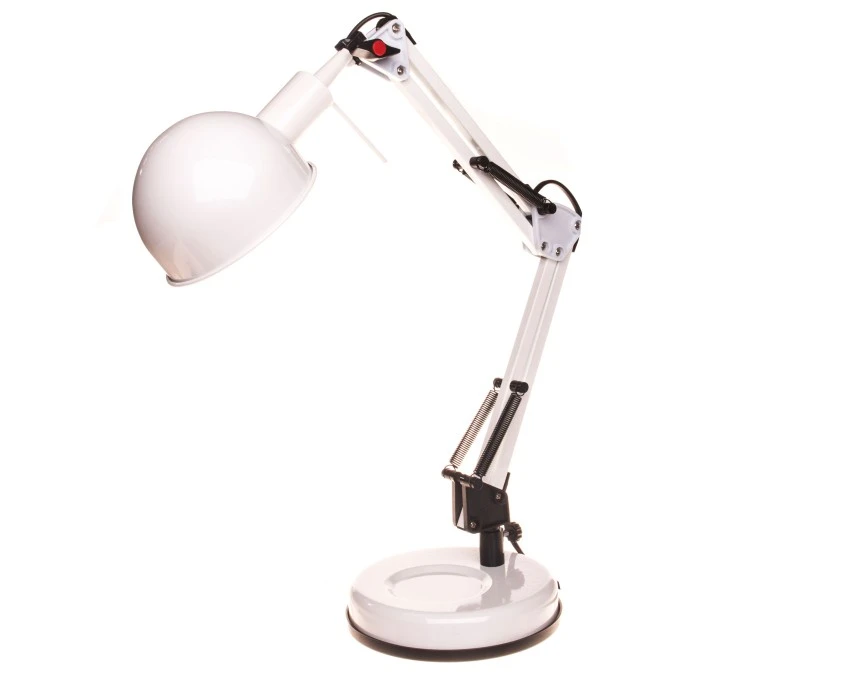 Lampka biurkowa max 10W LED E14 IP20 II klasa PIXA KT‑40‑W biały 19300 - obrazek 1
