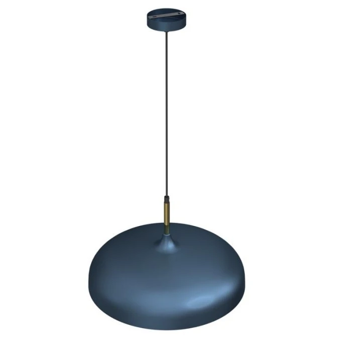 Lampa wisząca LINCOLN BLUE/GOLD 1xE27 MLP7901 Milagro - obrazek 2