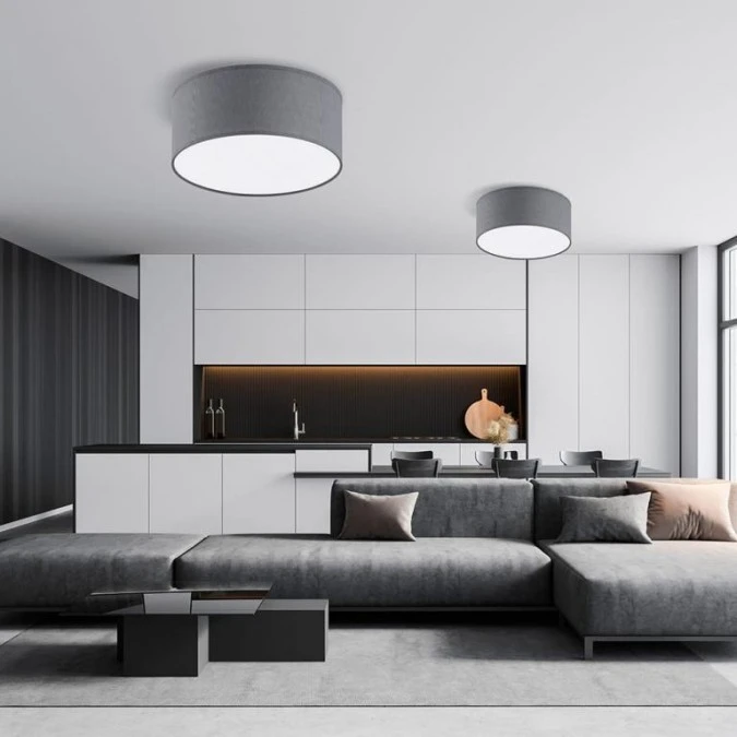 Lampa sufitowa RONDO GRAY 3333 TK Lighting - obrazek 3