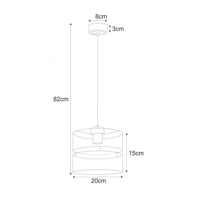 Lampa wisząca K‑5500 z serii MALAVI Kaja Lighting - obrazek 2