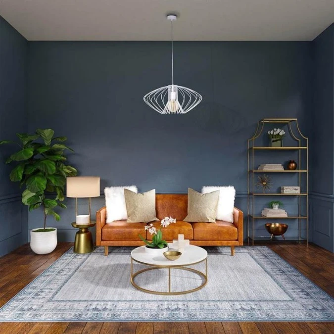Lampa wisząca dekoracyjna do sypialni biała druciana z serii TIZI K‑3407 BIAŁY Kaja Lighting - obrazek 2
