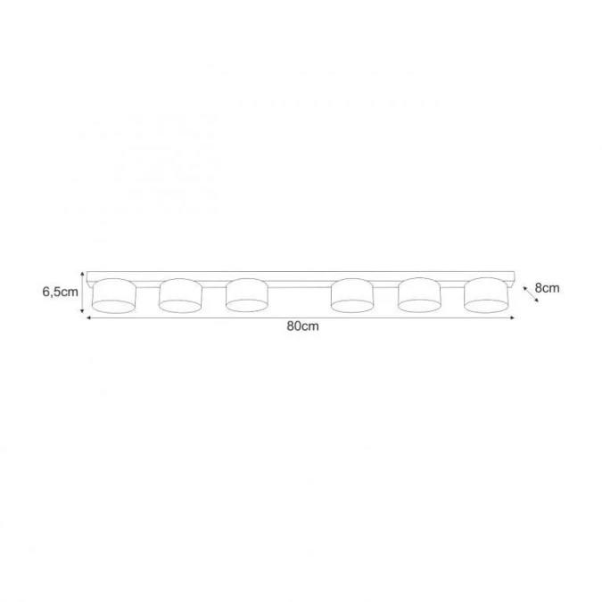 Lampa sufitowa K‑5534 z serii CRUZ Kaja Lighting - obrazek 3