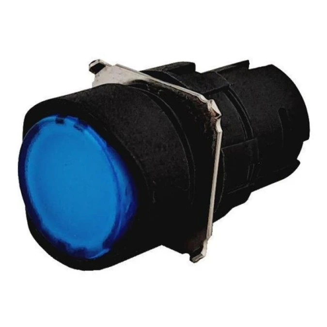 Napęd do przycisku serii D ‑ 16mm kryty okrągły niebieski T0‑DDYM - obrazek 1