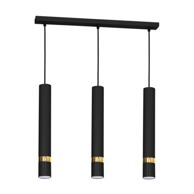 Lampa wisząca JOKER BLACK/GOLD 3xGU10 MLP6080 Milagro - obrazek 1