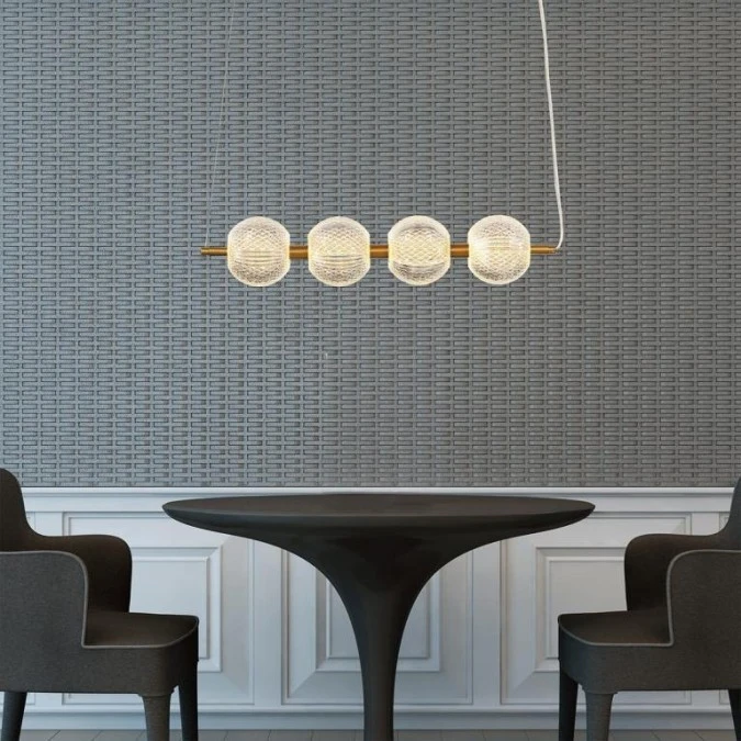 Lampa wisząca Diamond 4 4xLED CCT złota LP‑2202/4L GD Light Prestige - obrazek 3