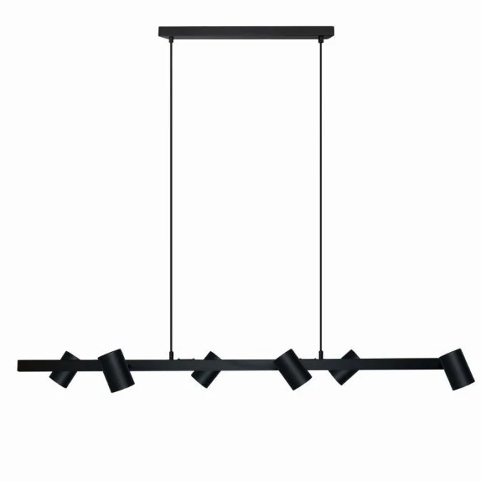 Lampa wisząca SNOW 6 linia czarna LP‑731/6L BK Light Prestige - obrazek 1