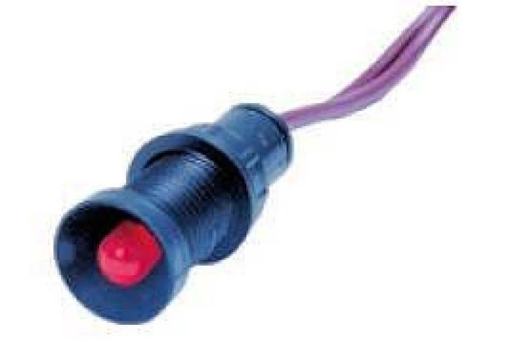 Lampka sygnalizacyjna 5mm czerwona 230V AC/DC KLP 5R/230V 84505001 - obrazek 1