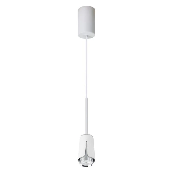 Lampa wisząca FLOWER WHITE CHROME 1xGU10 ML0275 Milagro - obrazek 1